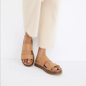 The Charley Double Strap Slide Sandal